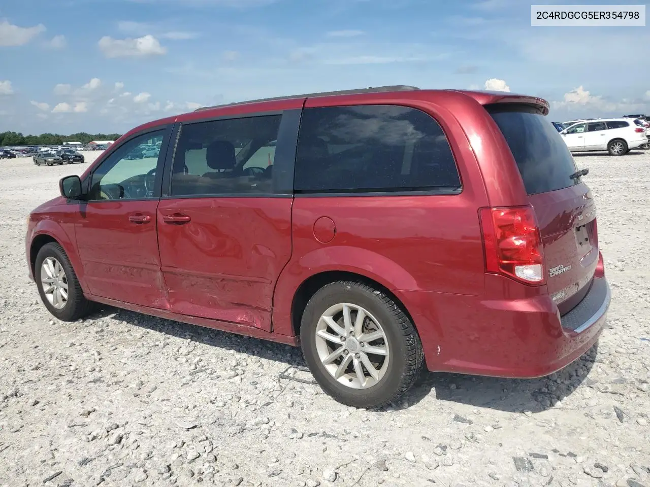 2014 Dodge Grand Caravan Sxt VIN: 2C4RDGCG5ER354798 Lot: 62827845