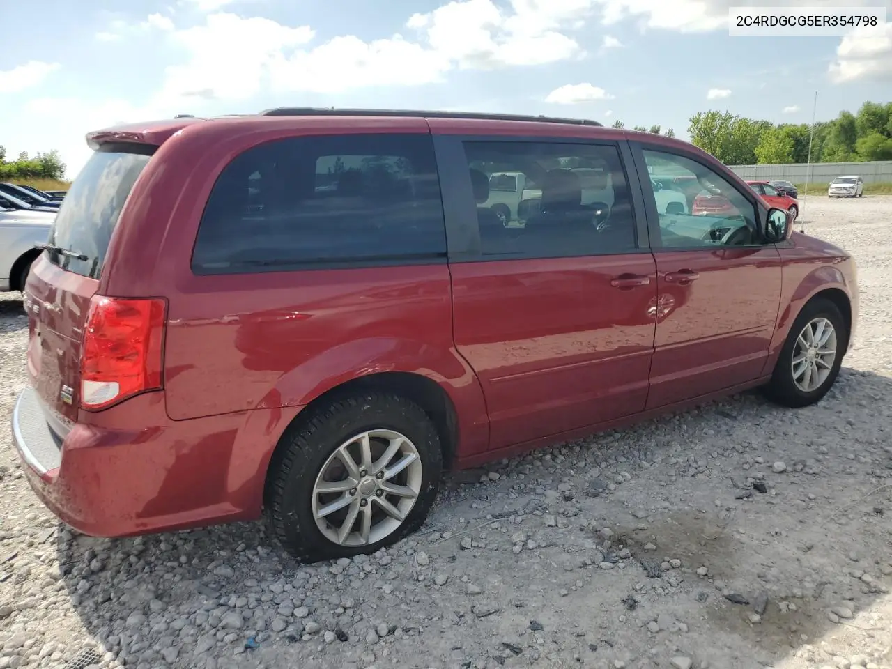 2014 Dodge Grand Caravan Sxt VIN: 2C4RDGCG5ER354798 Lot: 62827845