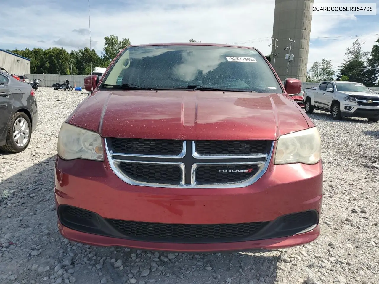 2014 Dodge Grand Caravan Sxt VIN: 2C4RDGCG5ER354798 Lot: 62827845
