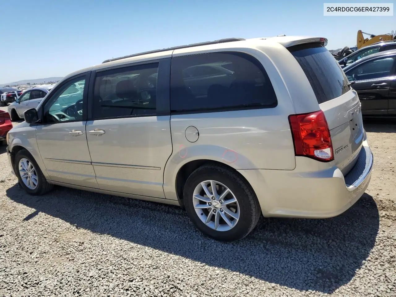 2014 Dodge Grand Caravan Sxt VIN: 2C4RDGCG6ER427399 Lot: 62950895