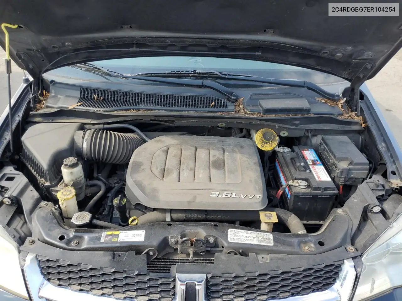 2014 Dodge Grand Caravan Se VIN: 2C4RDGBG7ER104254 Lot: 63157965