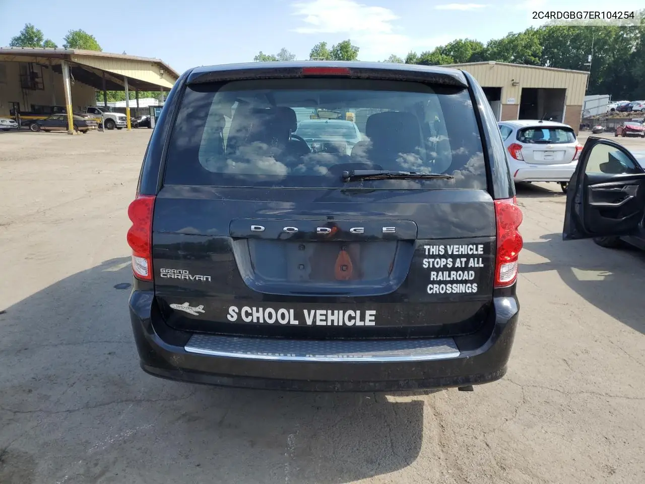 2014 Dodge Grand Caravan Se VIN: 2C4RDGBG7ER104254 Lot: 63157965