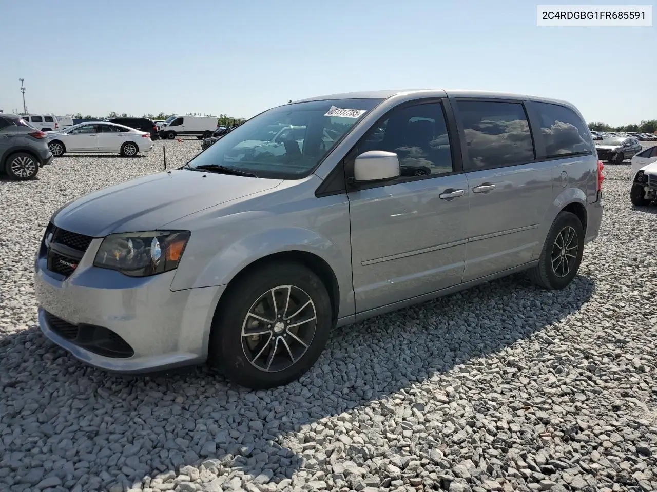2015 Dodge Grand Caravan Se VIN: 2C4RDGBG1FR685591 Lot: 51317785