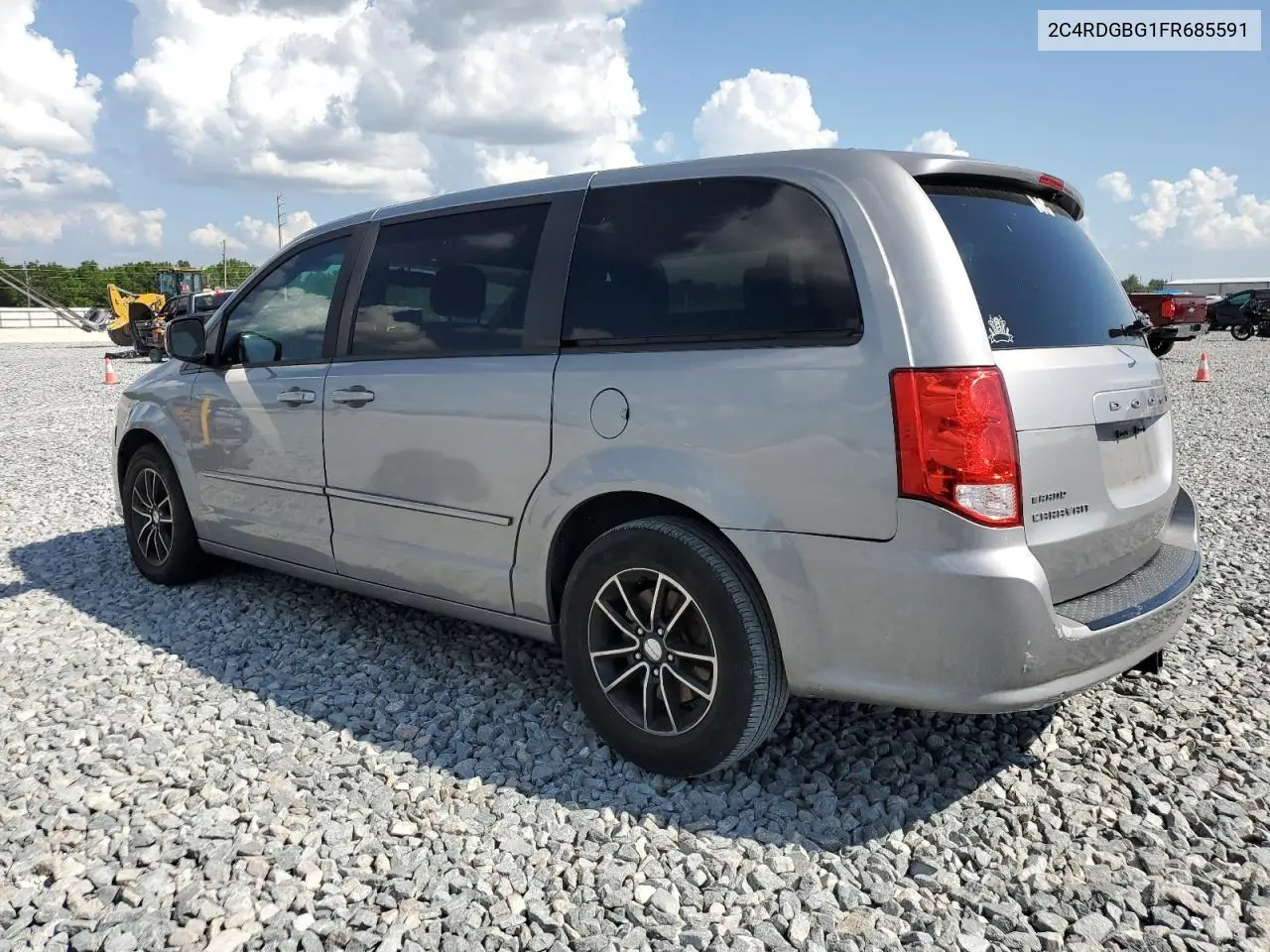 2015 Dodge Grand Caravan Se VIN: 2C4RDGBG1FR685591 Lot: 51317785