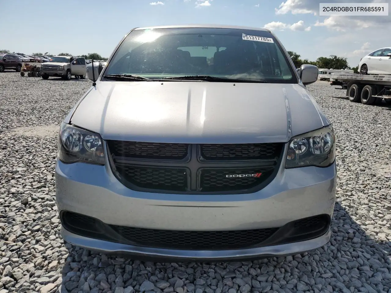 2015 Dodge Grand Caravan Se VIN: 2C4RDGBG1FR685591 Lot: 51317785