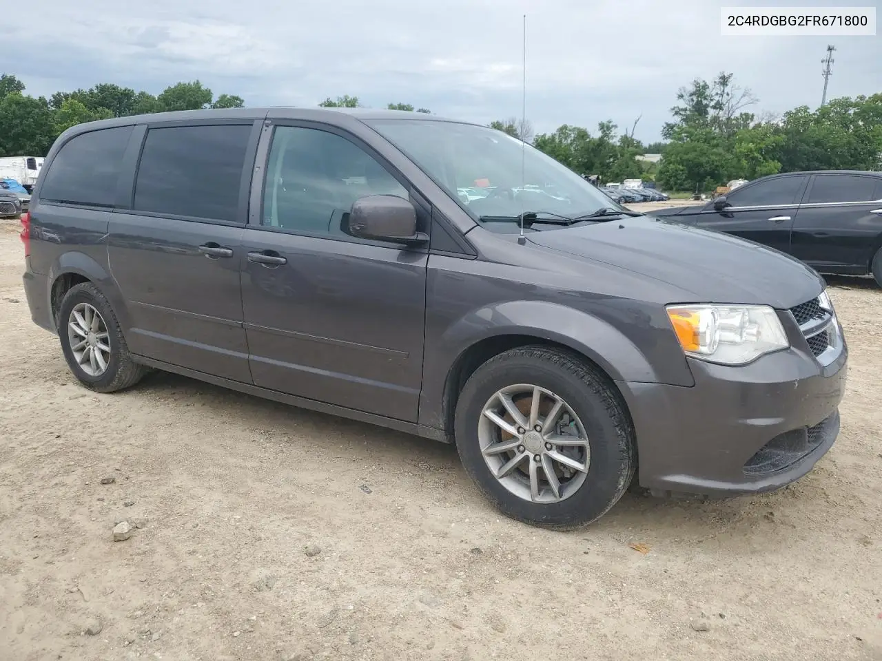 2015 Dodge Grand Caravan Se VIN: 2C4RDGBG2FR671800 Lot: 61423765