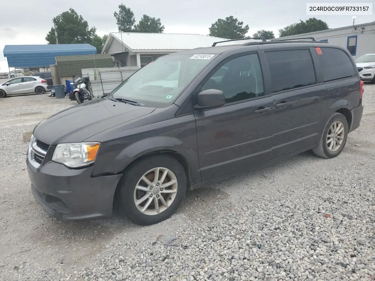 2015 Dodge Grand Caravan Sxt VIN: 2C4RDGCG9FR733157 Lot: 62248615