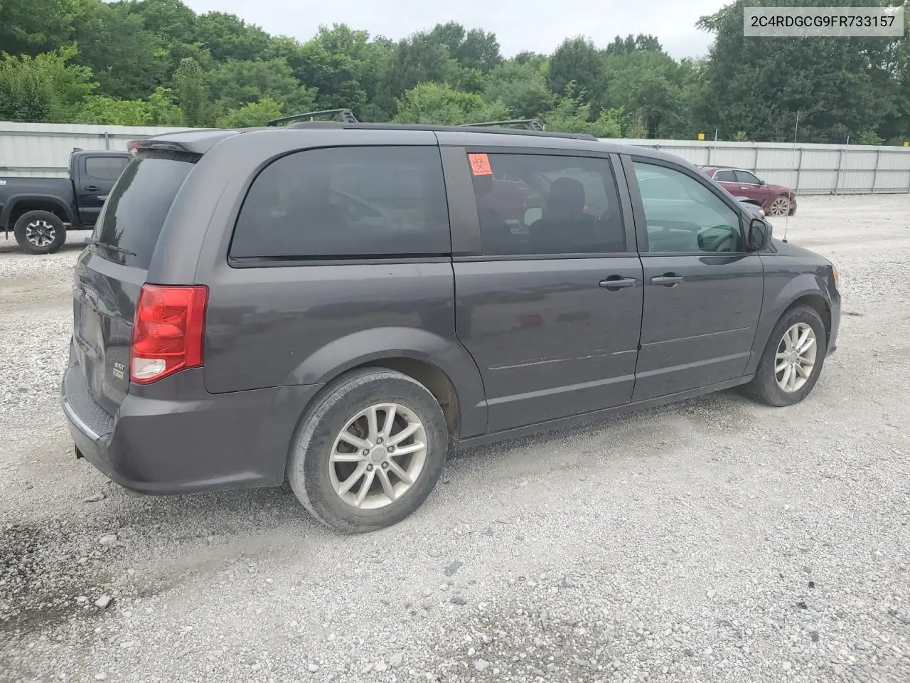 2015 Dodge Grand Caravan Sxt VIN: 2C4RDGCG9FR733157 Lot: 62248615