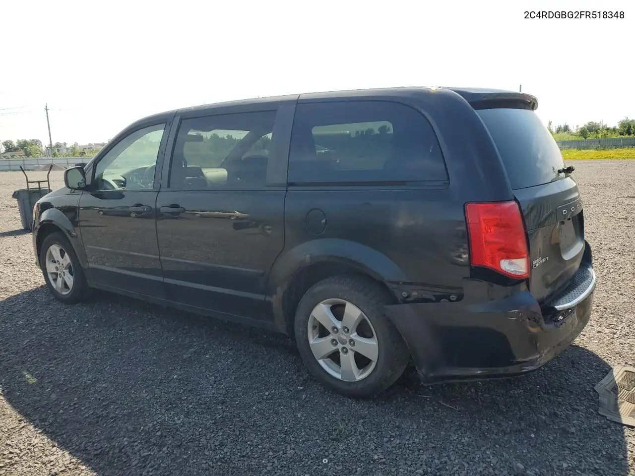 2015 Dodge Grand Caravan Se VIN: 2C4RDGBG2FR518348 Lot: 62380665