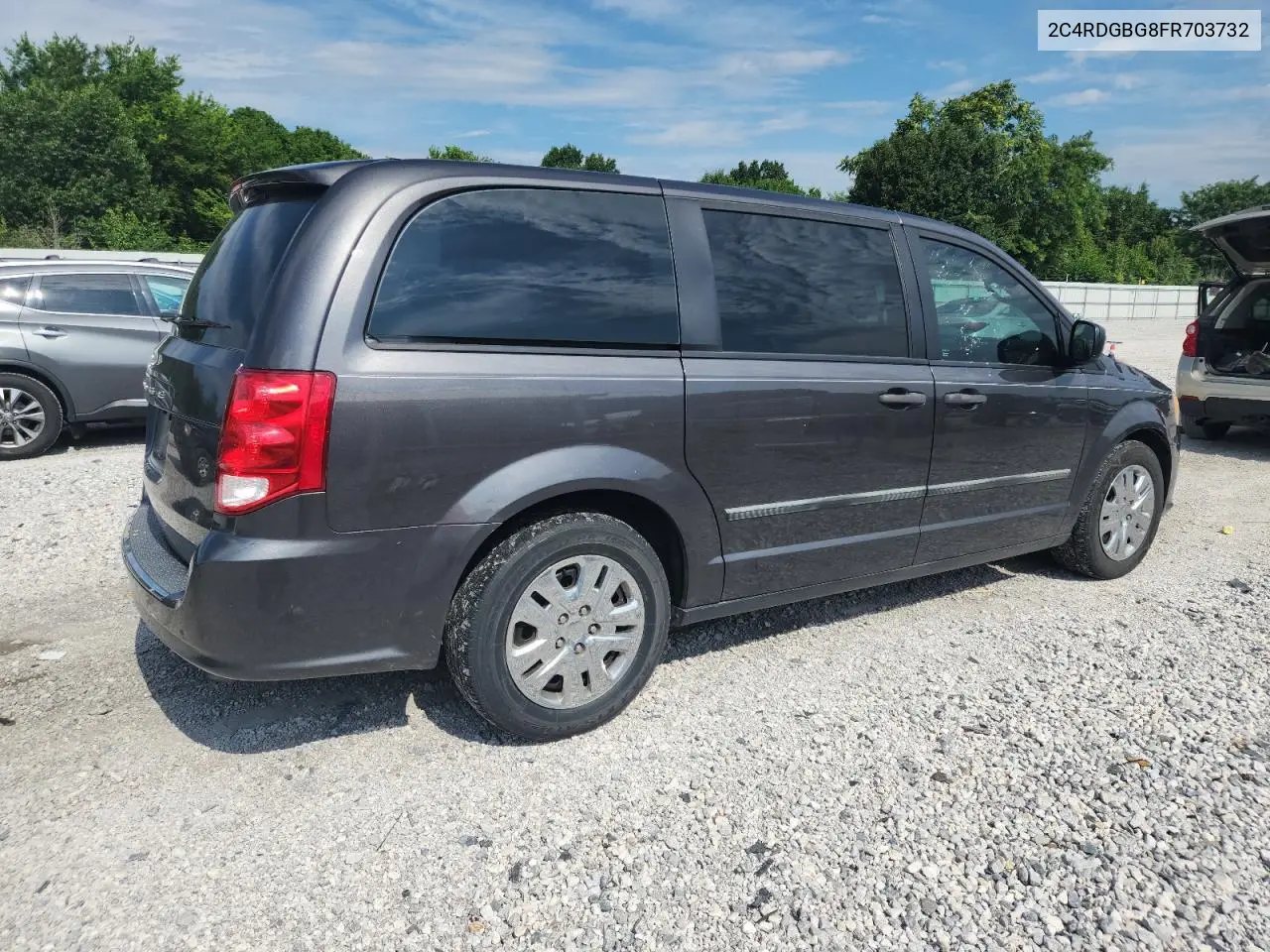 2015 Dodge Grand Caravan Se VIN: 2C4RDGBG8FR703732 Lot: 62770745
