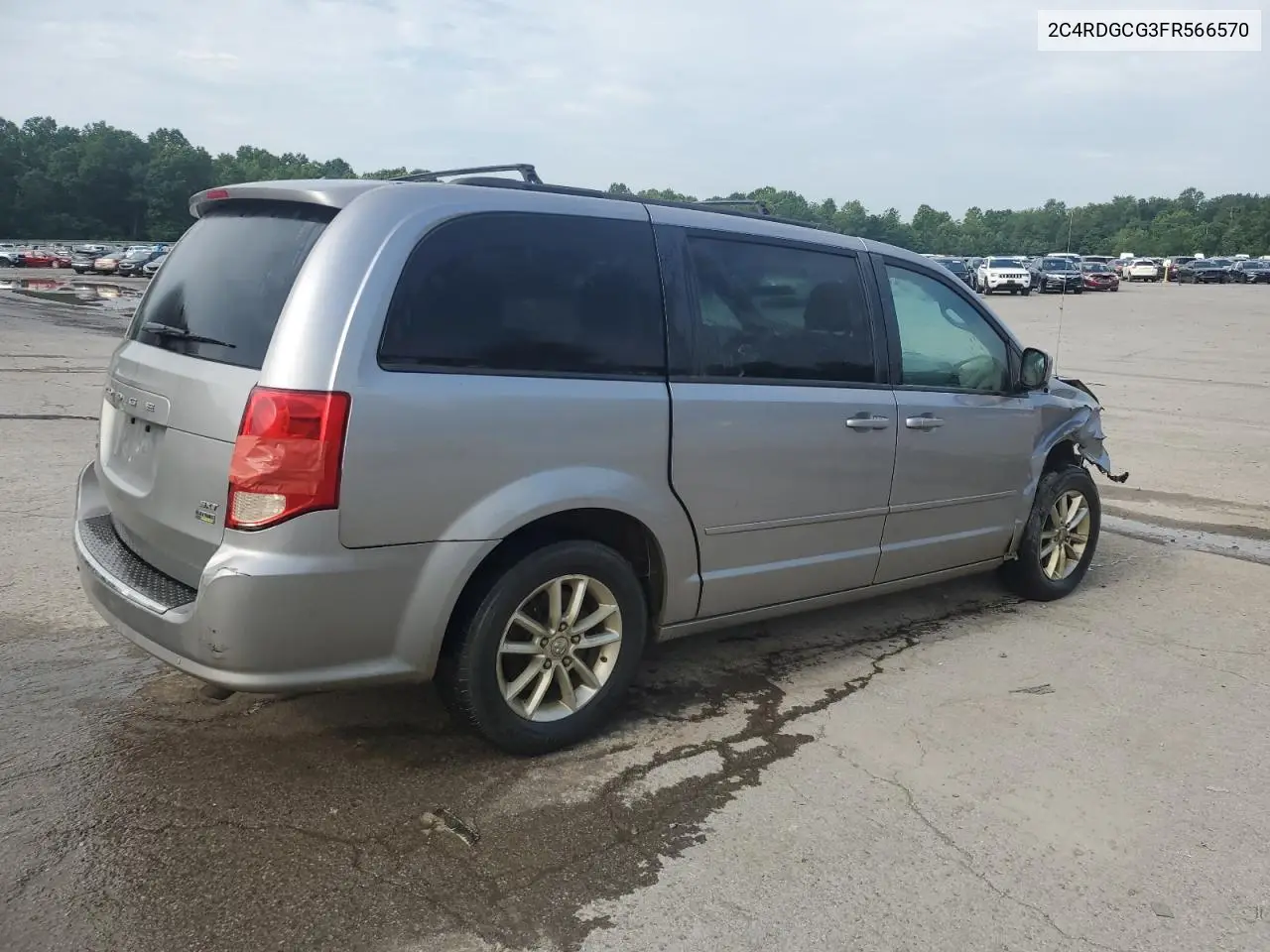 2015 Dodge Grand Caravan Sxt VIN: 2C4RDGCG3FR566570 Lot: 62950005