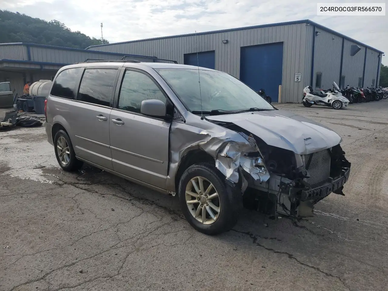 2015 Dodge Grand Caravan Sxt VIN: 2C4RDGCG3FR566570 Lot: 62950005
