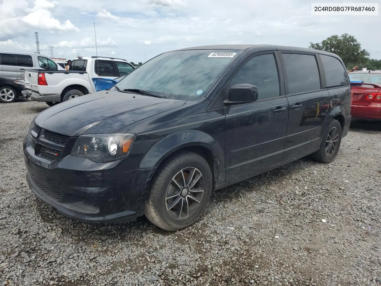 2015 Dodge Grand Caravan Se VIN: 2C4RDGBG7FR687460 Lot: 62958505