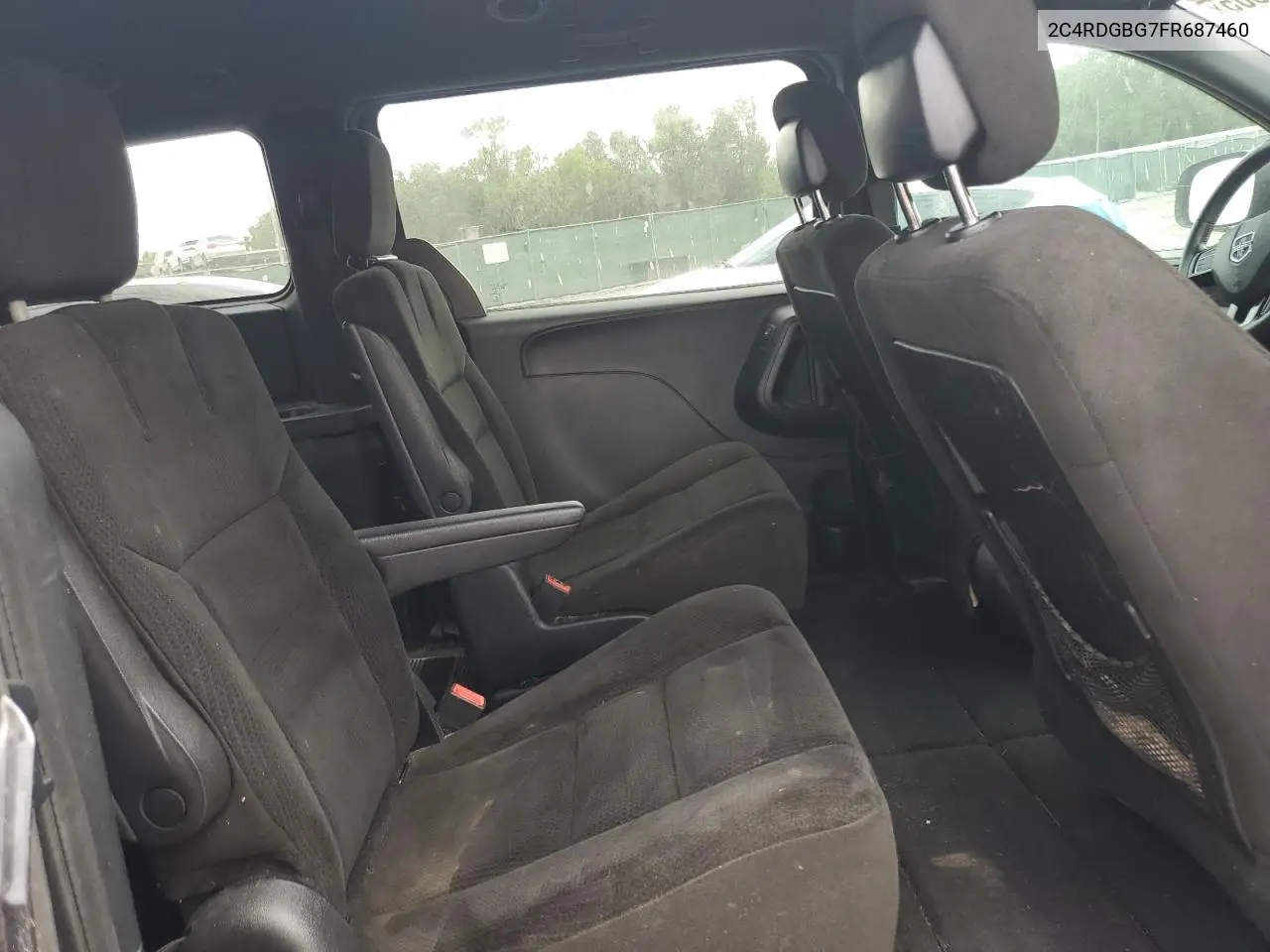 2015 Dodge Grand Caravan Se VIN: 2C4RDGBG7FR687460 Lot: 62958505