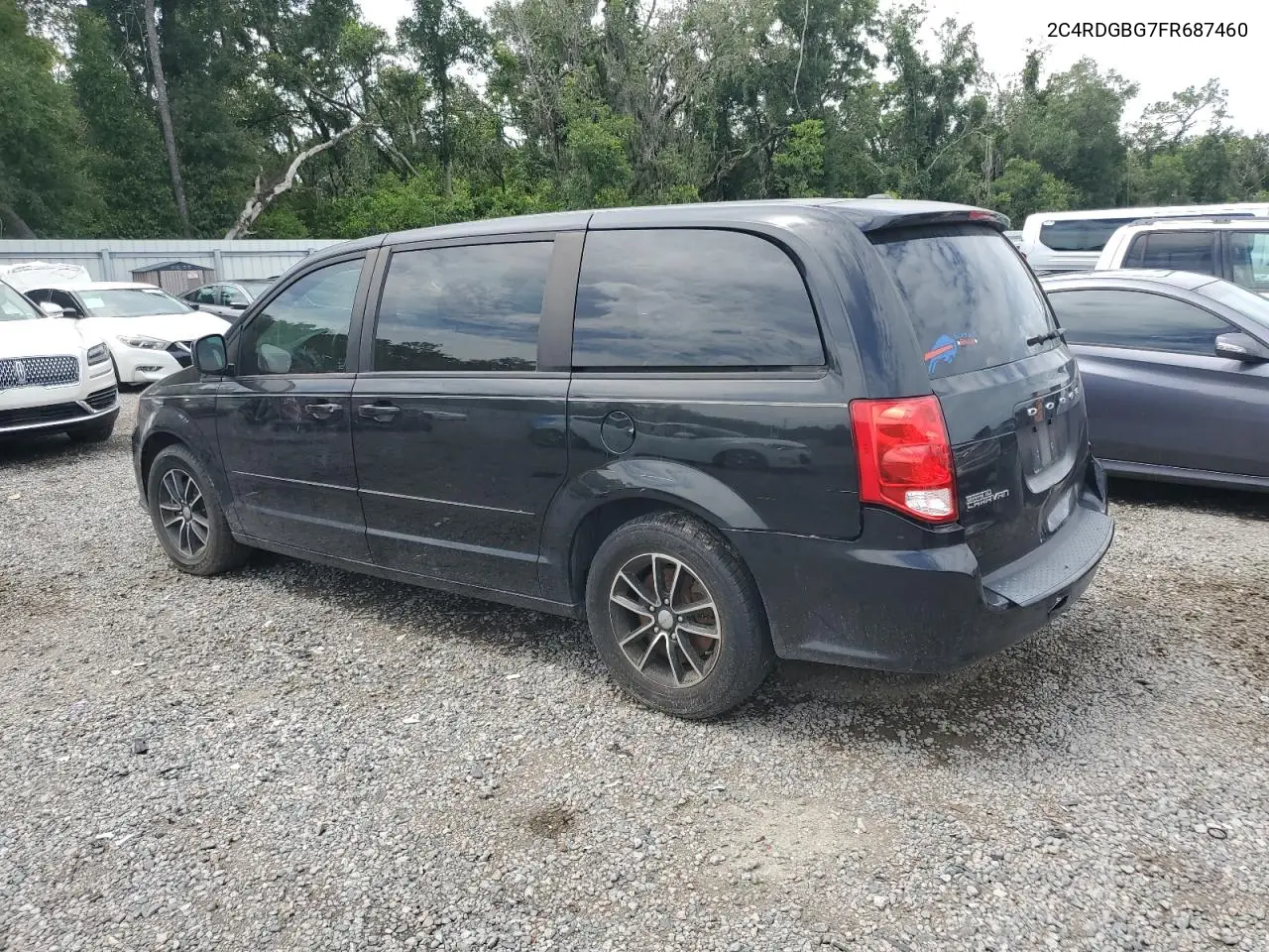2015 Dodge Grand Caravan Se VIN: 2C4RDGBG7FR687460 Lot: 62958505