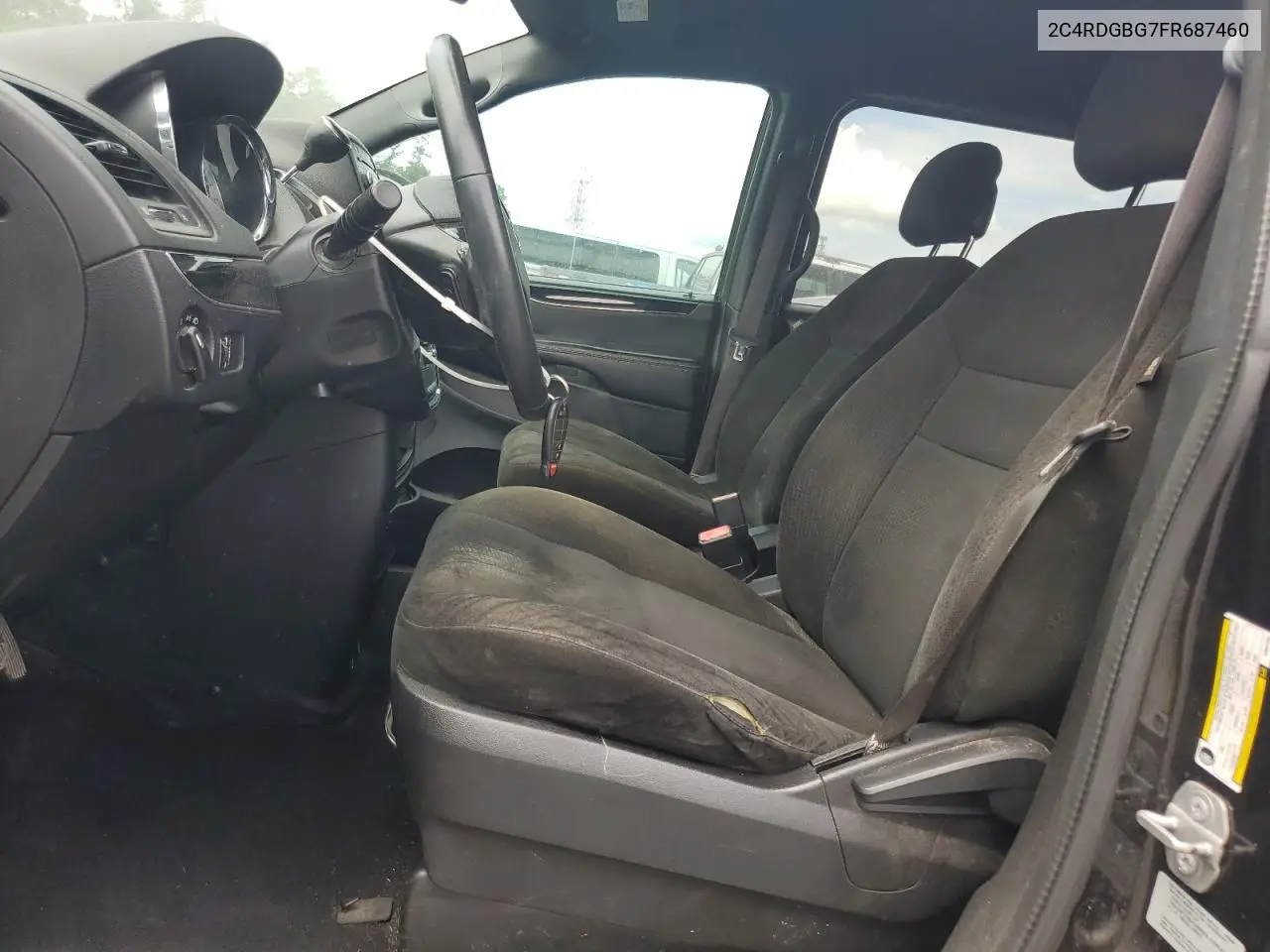 2015 Dodge Grand Caravan Se VIN: 2C4RDGBG7FR687460 Lot: 62958505