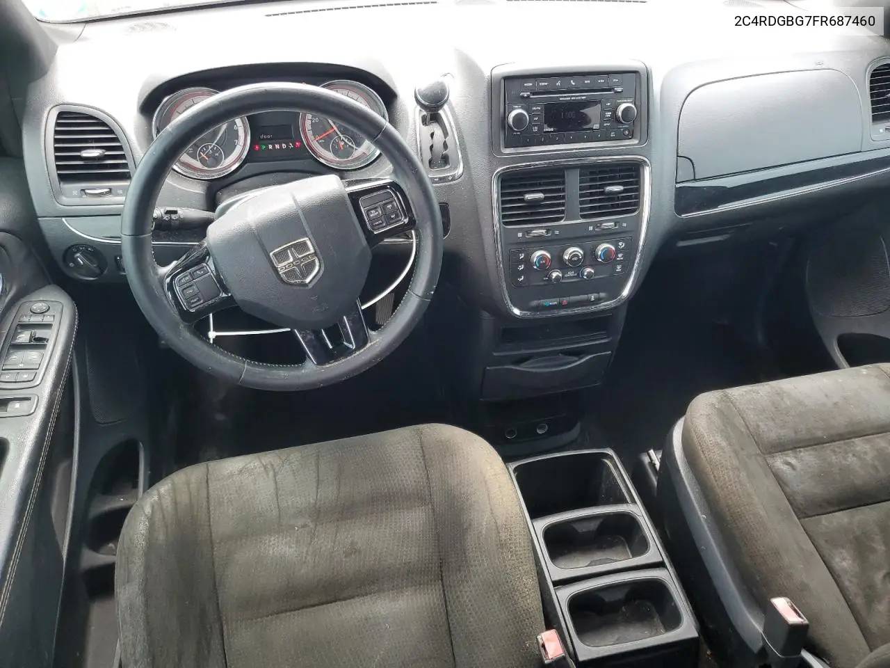 2015 Dodge Grand Caravan Se VIN: 2C4RDGBG7FR687460 Lot: 62958505