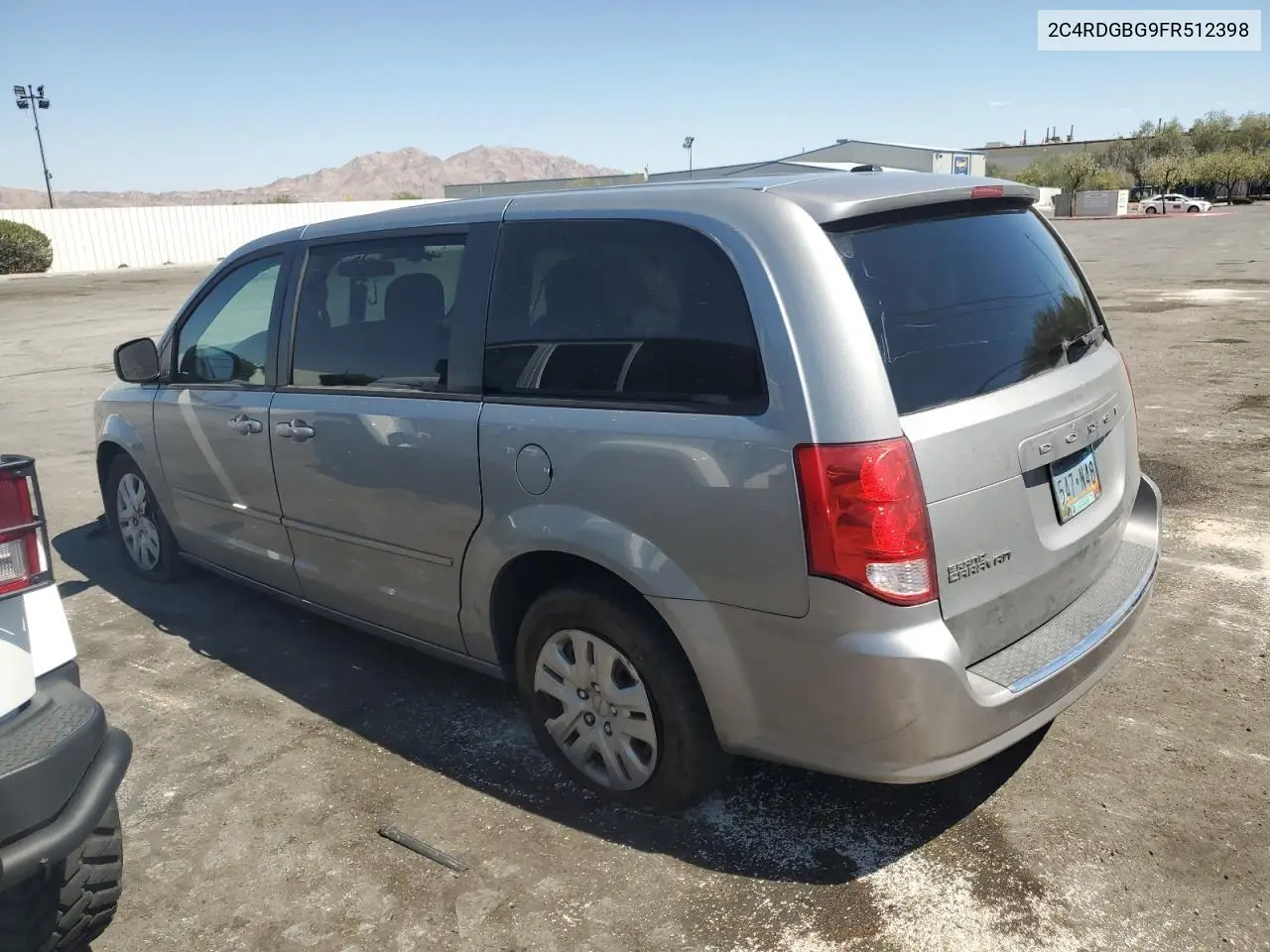 2015 Dodge Grand Caravan Se VIN: 2C4RDGBG9FR512398 Lot: 63162245