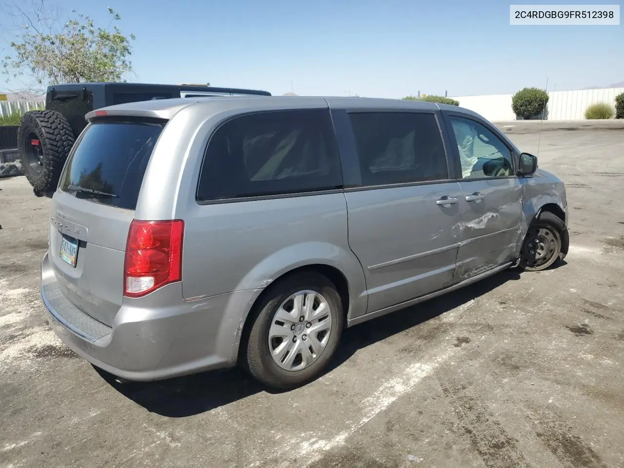 2015 Dodge Grand Caravan Se VIN: 2C4RDGBG9FR512398 Lot: 63162245