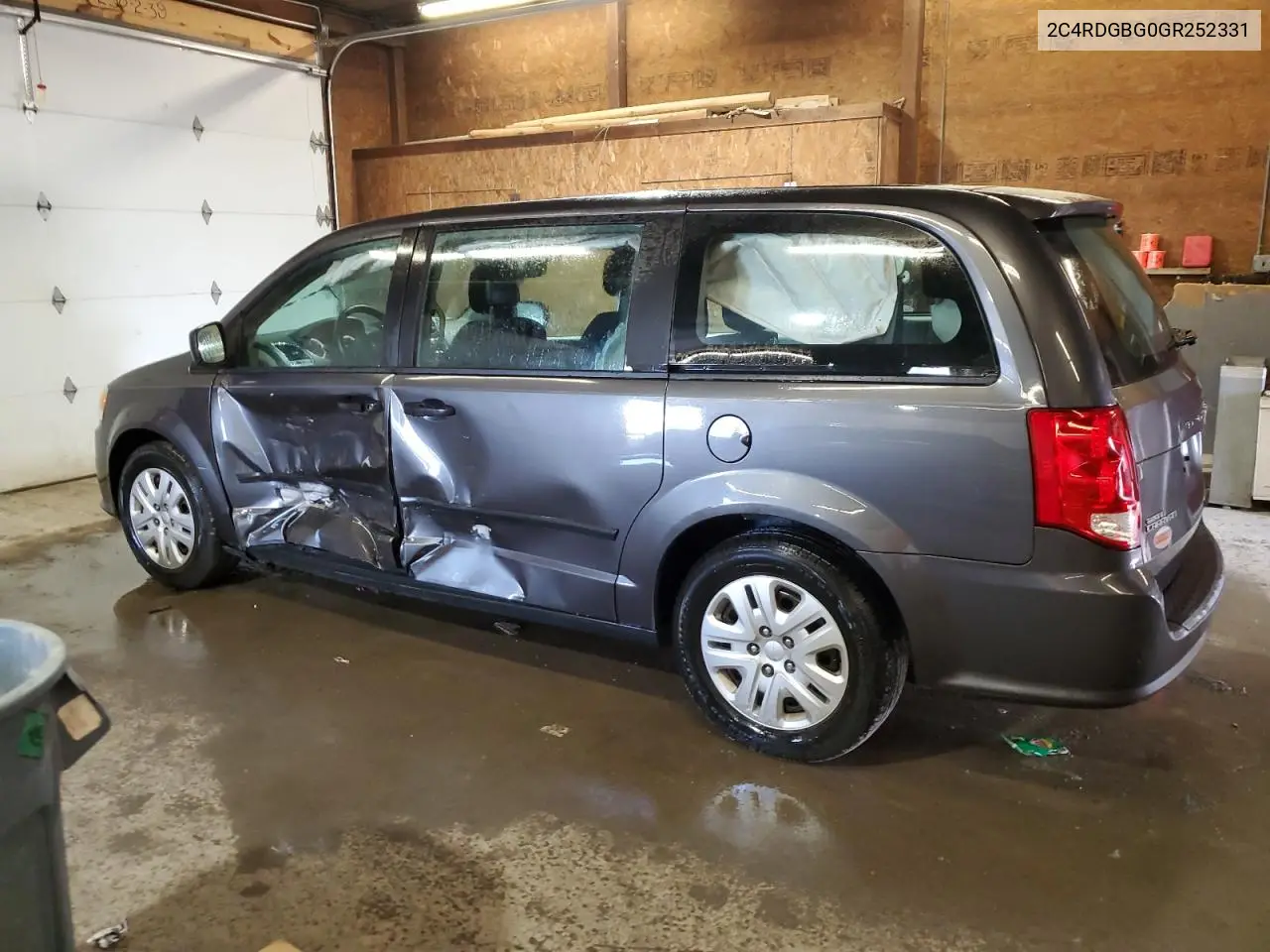 2016 Dodge Grand Caravan Se VIN: 2C4RDGBG0GR252331 Lot: 55964415