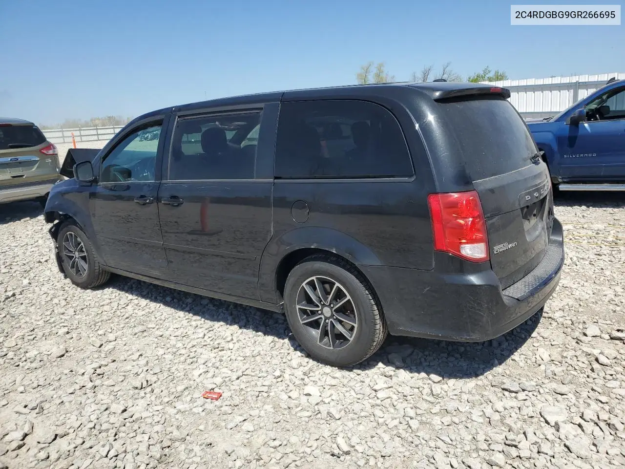 2016 Dodge Grand Caravan Se VIN: 2C4RDGBG9GR266695 Lot: 56201955
