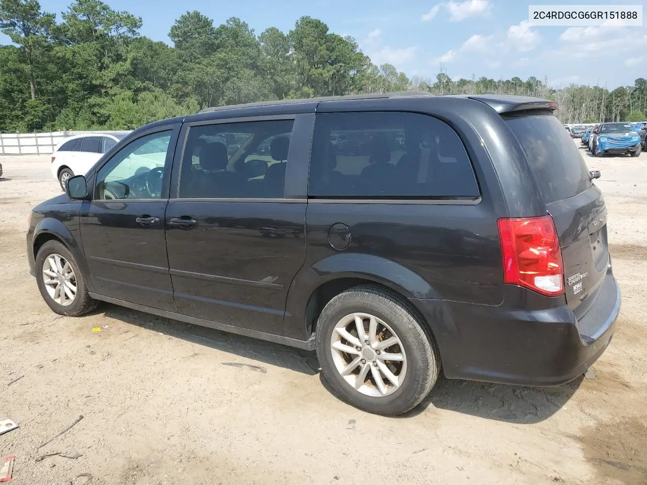 2016 Dodge Grand Caravan Sxt VIN: 2C4RDGCG6GR151888 Lot: 61725795