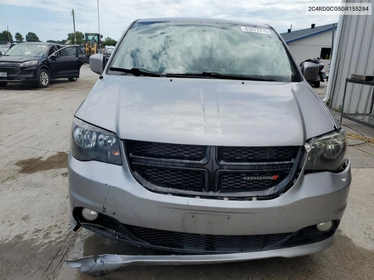 2016 Dodge Grand Caravan Sxt VIN: 2C4RDGCG5GR155284 Lot: 63072315