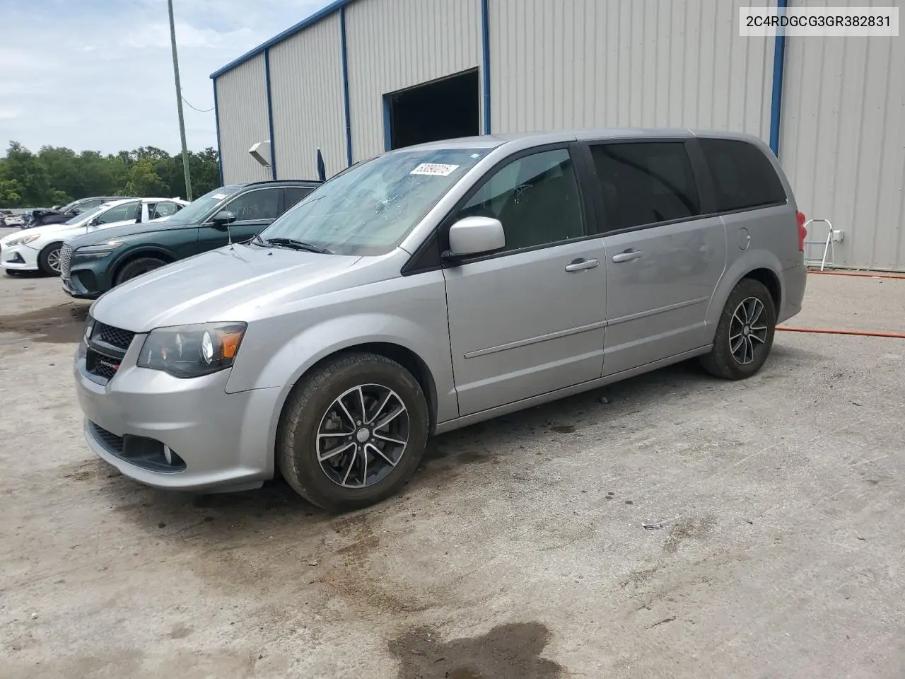2016 Dodge Grand Caravan Sxt VIN: 2C4RDGCG3GR382831 Lot: 63090015