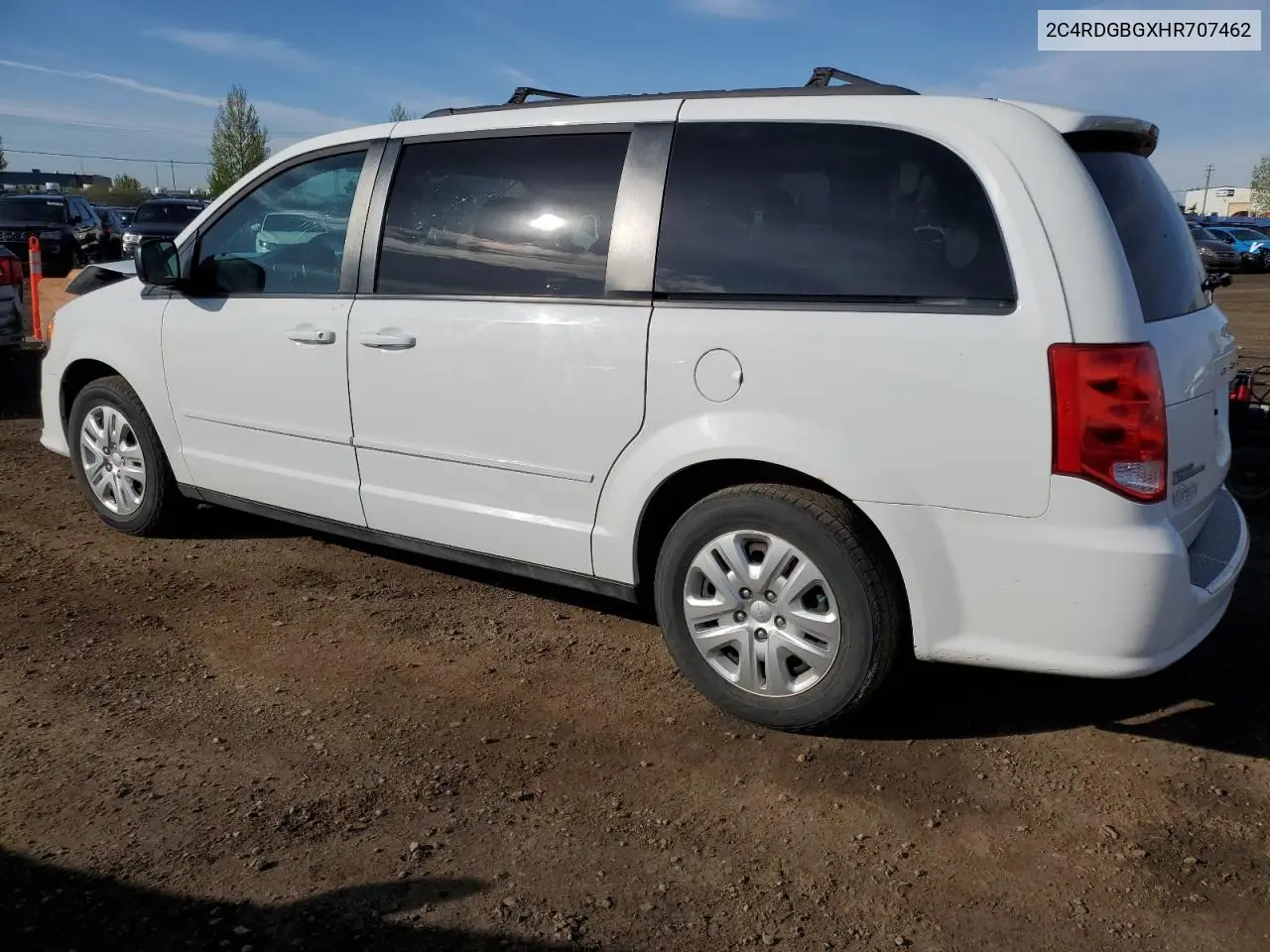 2017 Dodge Grand Caravan Se VIN: 2C4RDGBGXHR707462 Lot: 56907075