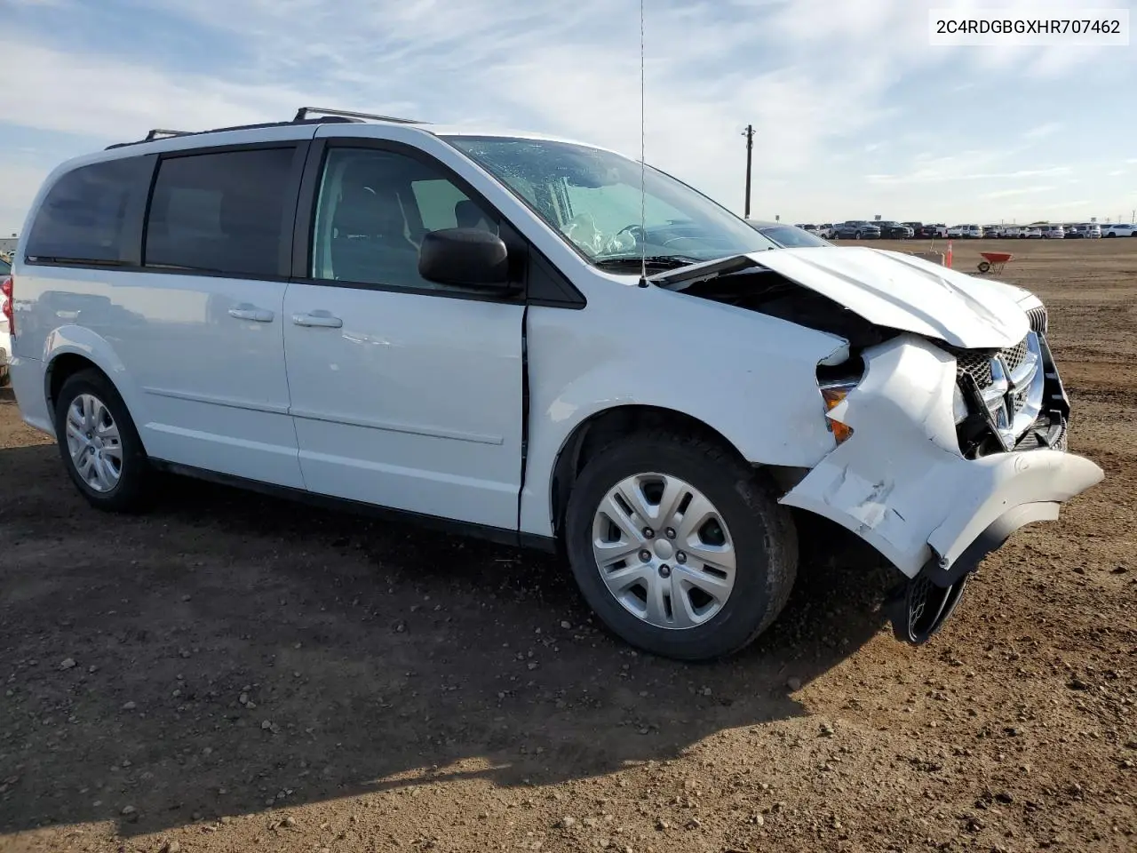 2017 Dodge Grand Caravan Se VIN: 2C4RDGBGXHR707462 Lot: 56907075