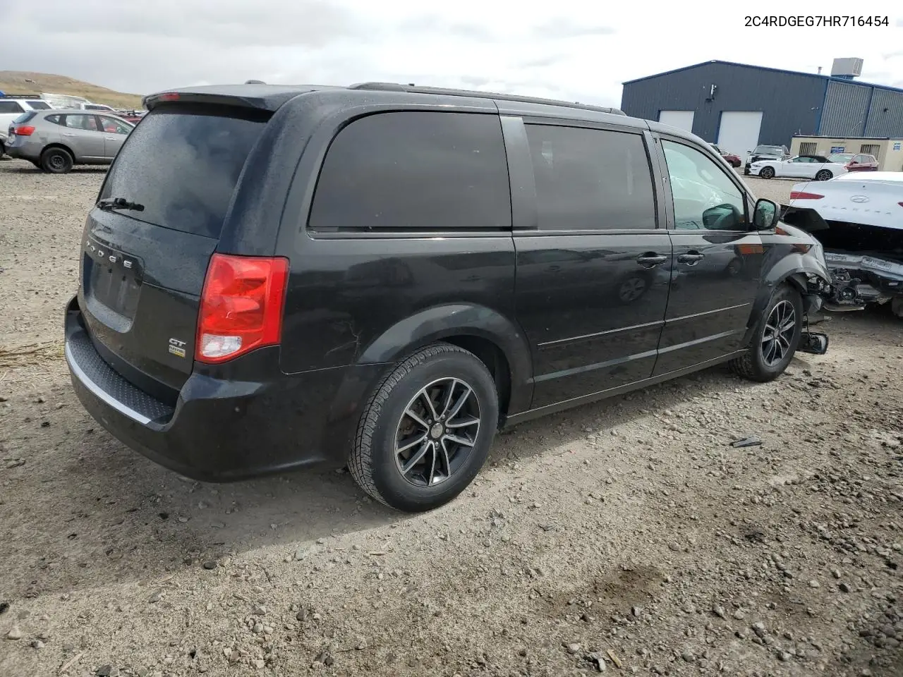 2017 Dodge Grand Caravan Gt VIN: 2C4RDGEG7HR716454 Lot: 57168285