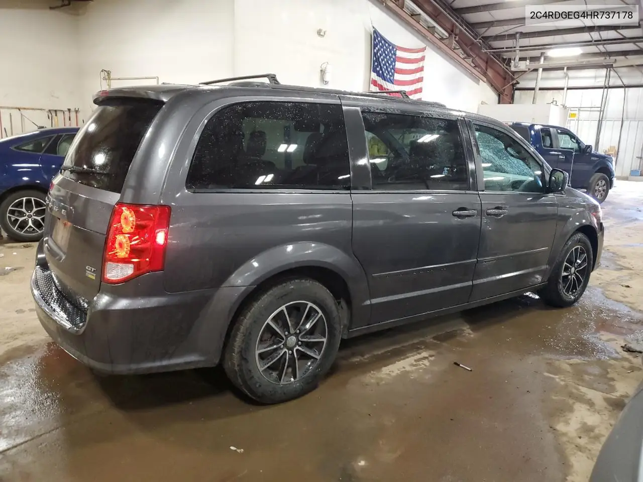 2017 Dodge Grand Caravan Gt VIN: 2C4RDGEG4HR737178 Lot: 60308145