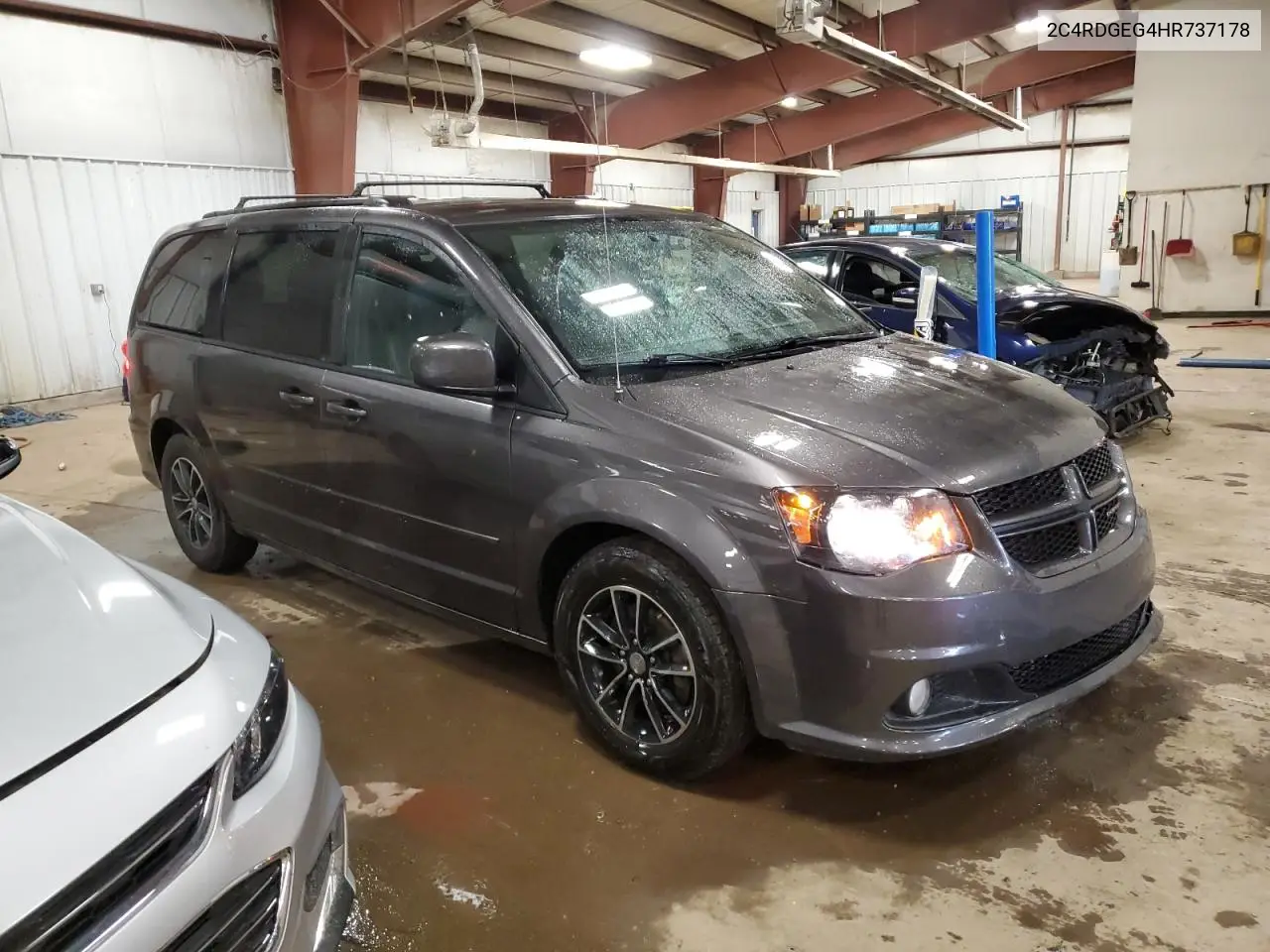 2017 Dodge Grand Caravan Gt VIN: 2C4RDGEG4HR737178 Lot: 60308145