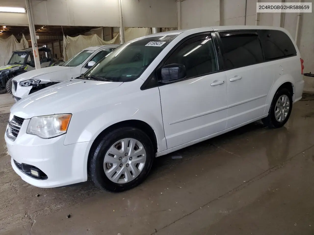 2017 Dodge Grand Caravan Se VIN: 2C4RDGBG2HR588659 Lot: 61595425