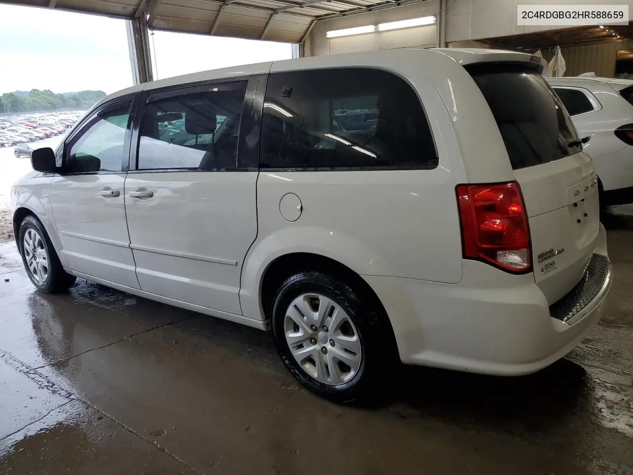2017 Dodge Grand Caravan Se VIN: 2C4RDGBG2HR588659 Lot: 61595425