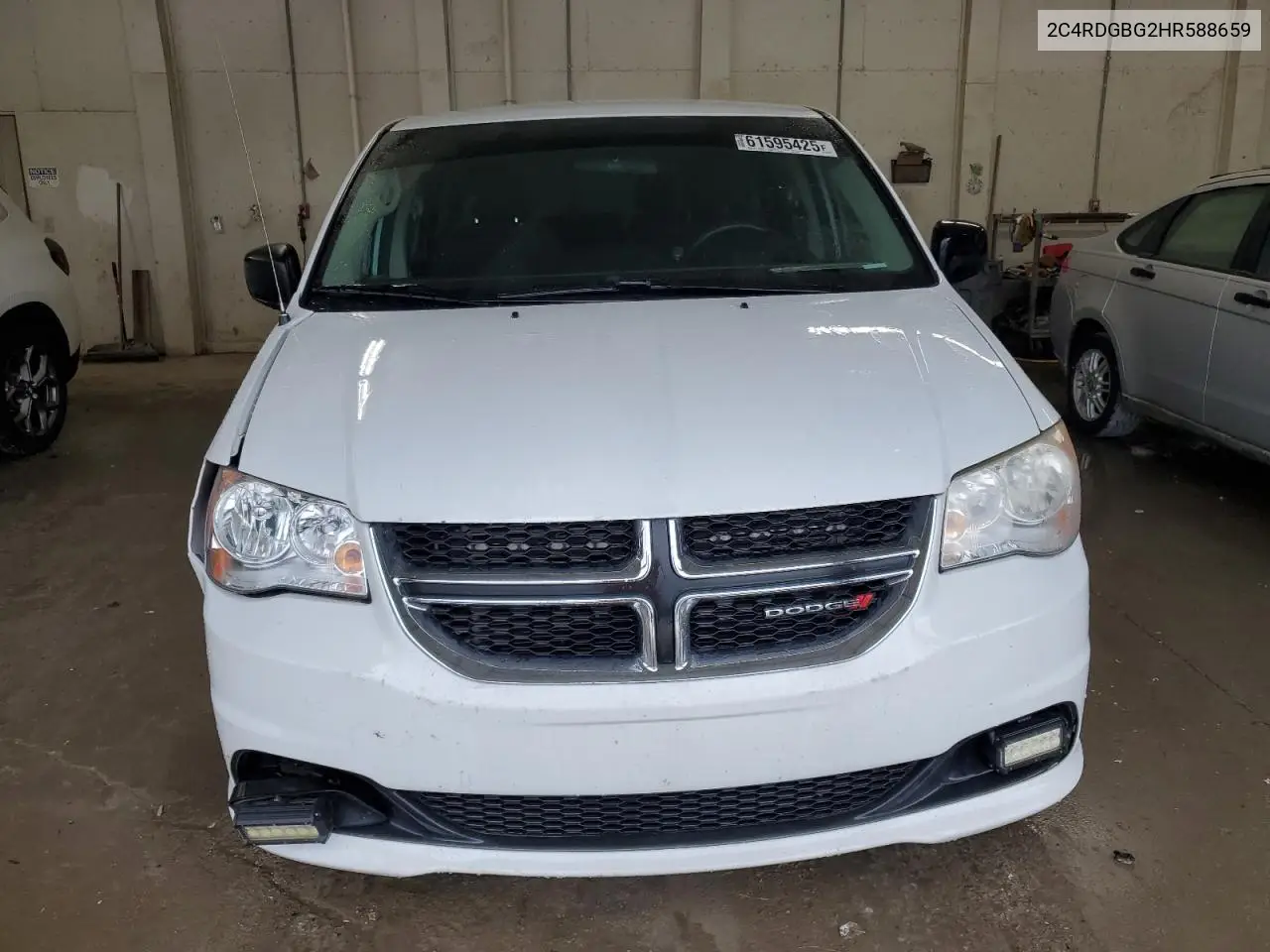 2017 Dodge Grand Caravan Se VIN: 2C4RDGBG2HR588659 Lot: 61595425