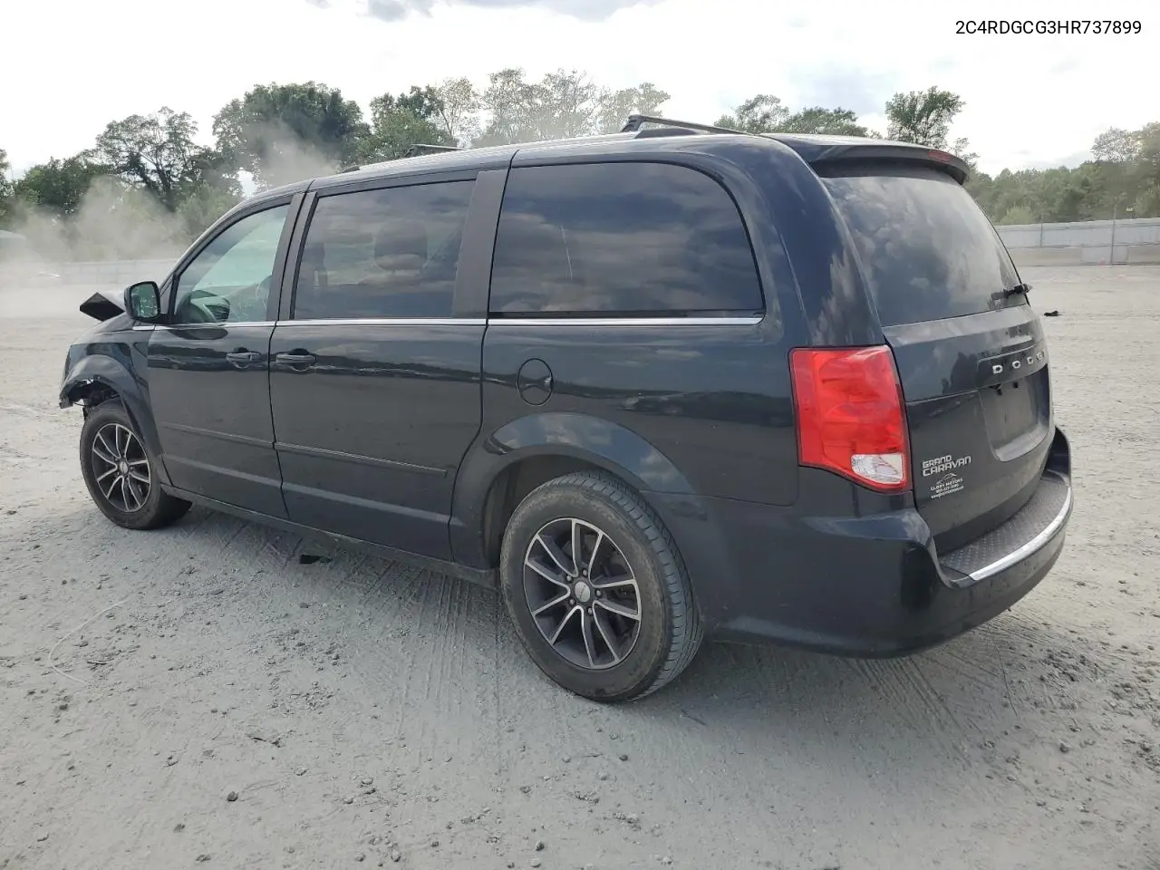 2017 Dodge Grand Caravan Sxt VIN: 2C4RDGCG3HR737899 Lot: 61944145