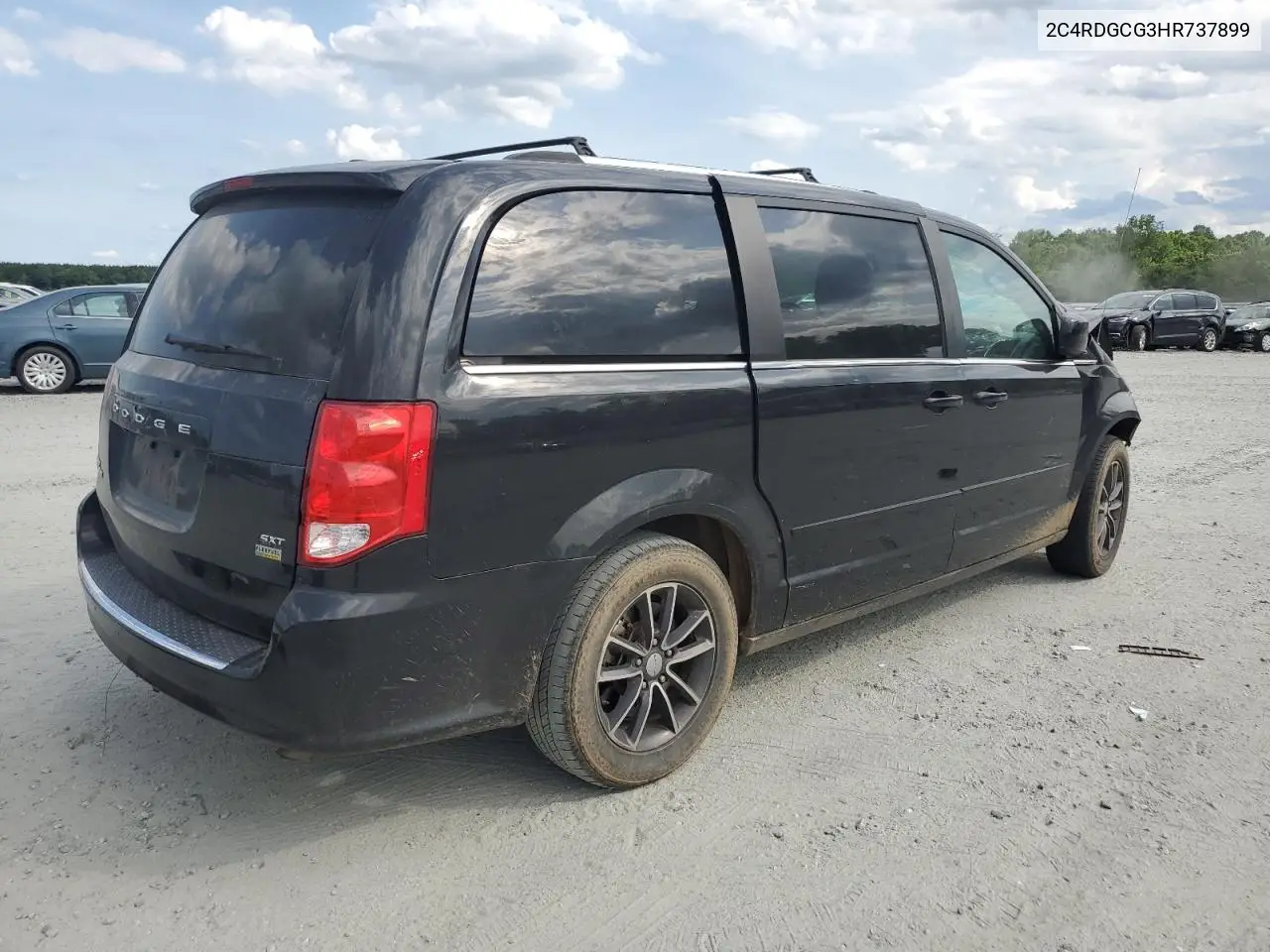 2017 Dodge Grand Caravan Sxt VIN: 2C4RDGCG3HR737899 Lot: 61944145