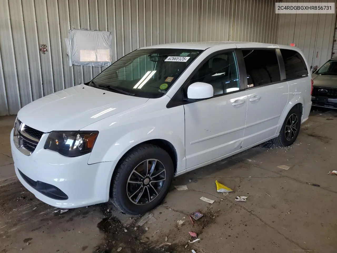 2017 Dodge Grand Caravan Se VIN: 2C4RDGBGXHR856731 Lot: 62665125