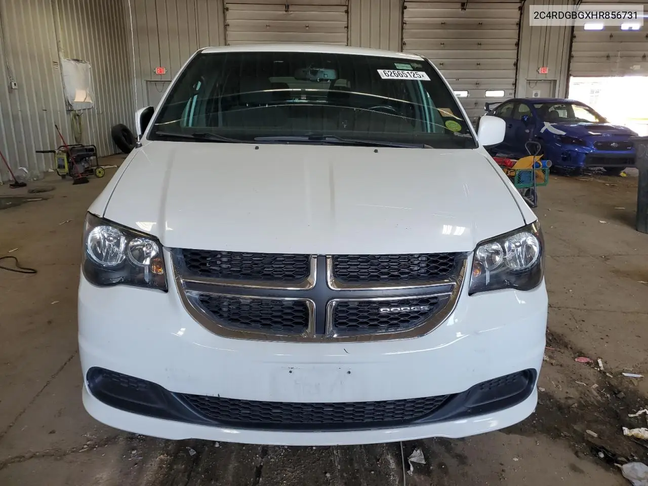 2017 Dodge Grand Caravan Se VIN: 2C4RDGBGXHR856731 Lot: 62665125