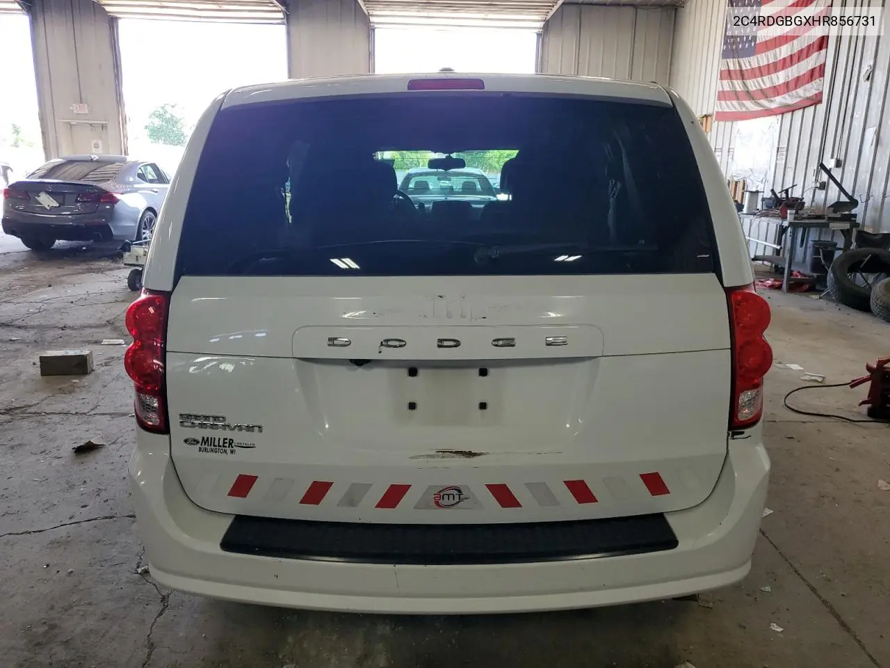 2017 Dodge Grand Caravan Se VIN: 2C4RDGBGXHR856731 Lot: 62665125