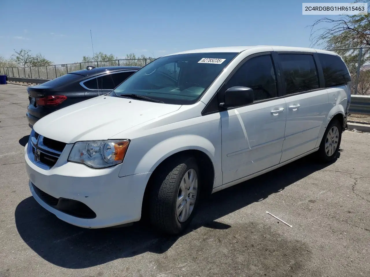 2017 Dodge Grand Caravan Se VIN: 2C4RDGBG1HR615463 Lot: 62785235