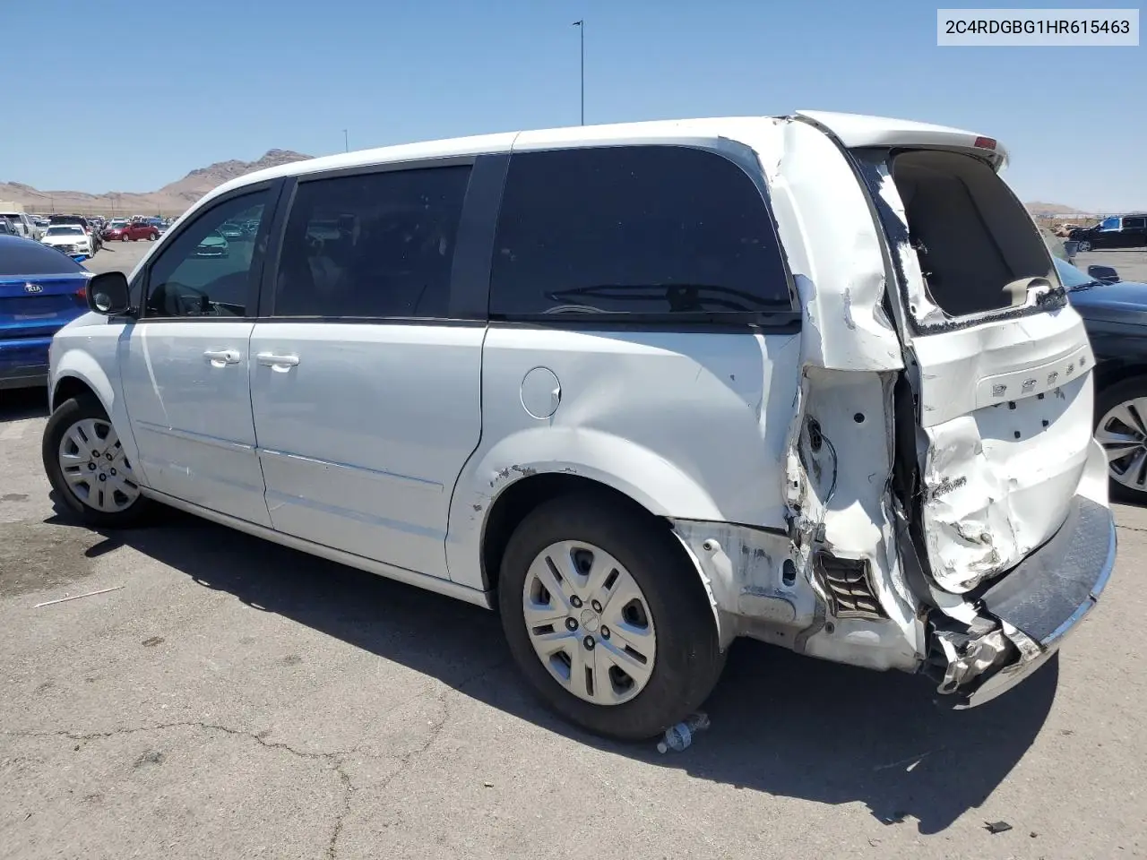 2017 Dodge Grand Caravan Se VIN: 2C4RDGBG1HR615463 Lot: 62785235