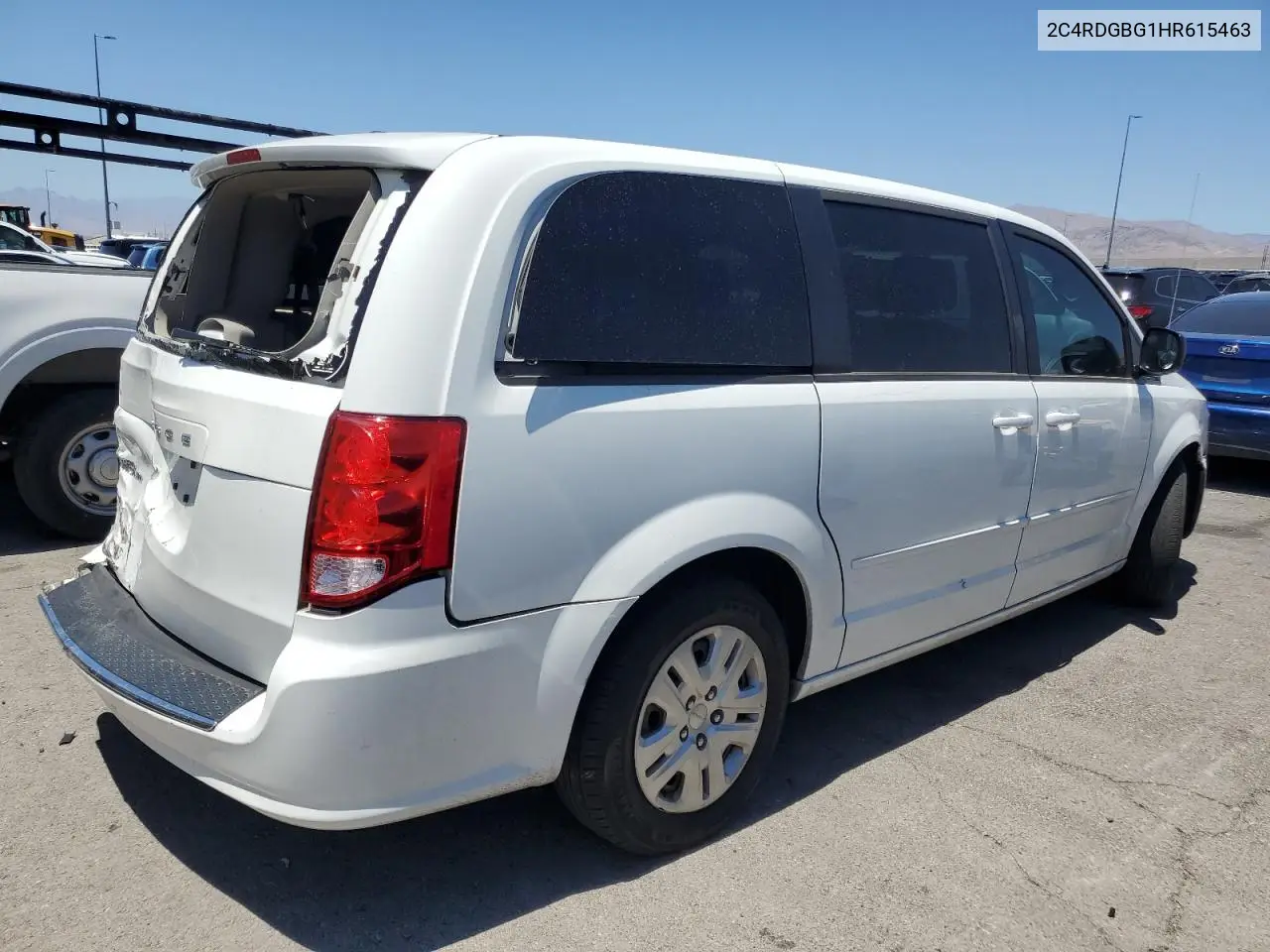 2017 Dodge Grand Caravan Se VIN: 2C4RDGBG1HR615463 Lot: 62785235
