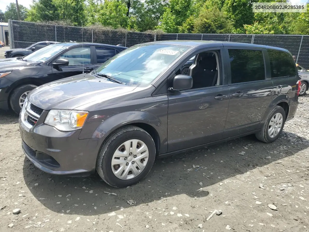 2018 Dodge Grand Caravan Se VIN: 2C4RDGBG2JR285385 Lot: 55598495