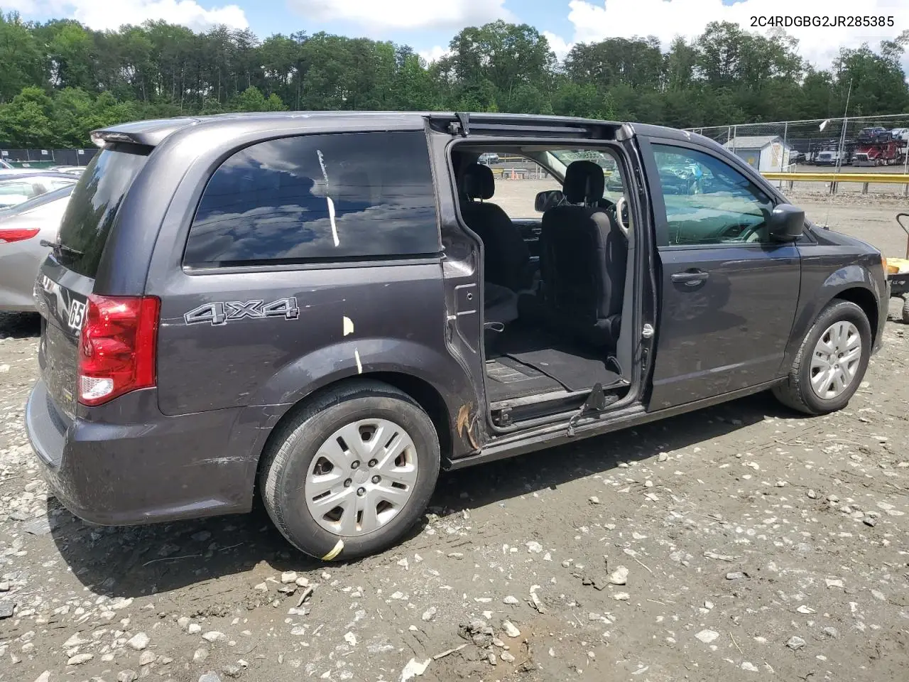 2018 Dodge Grand Caravan Se VIN: 2C4RDGBG2JR285385 Lot: 55598495