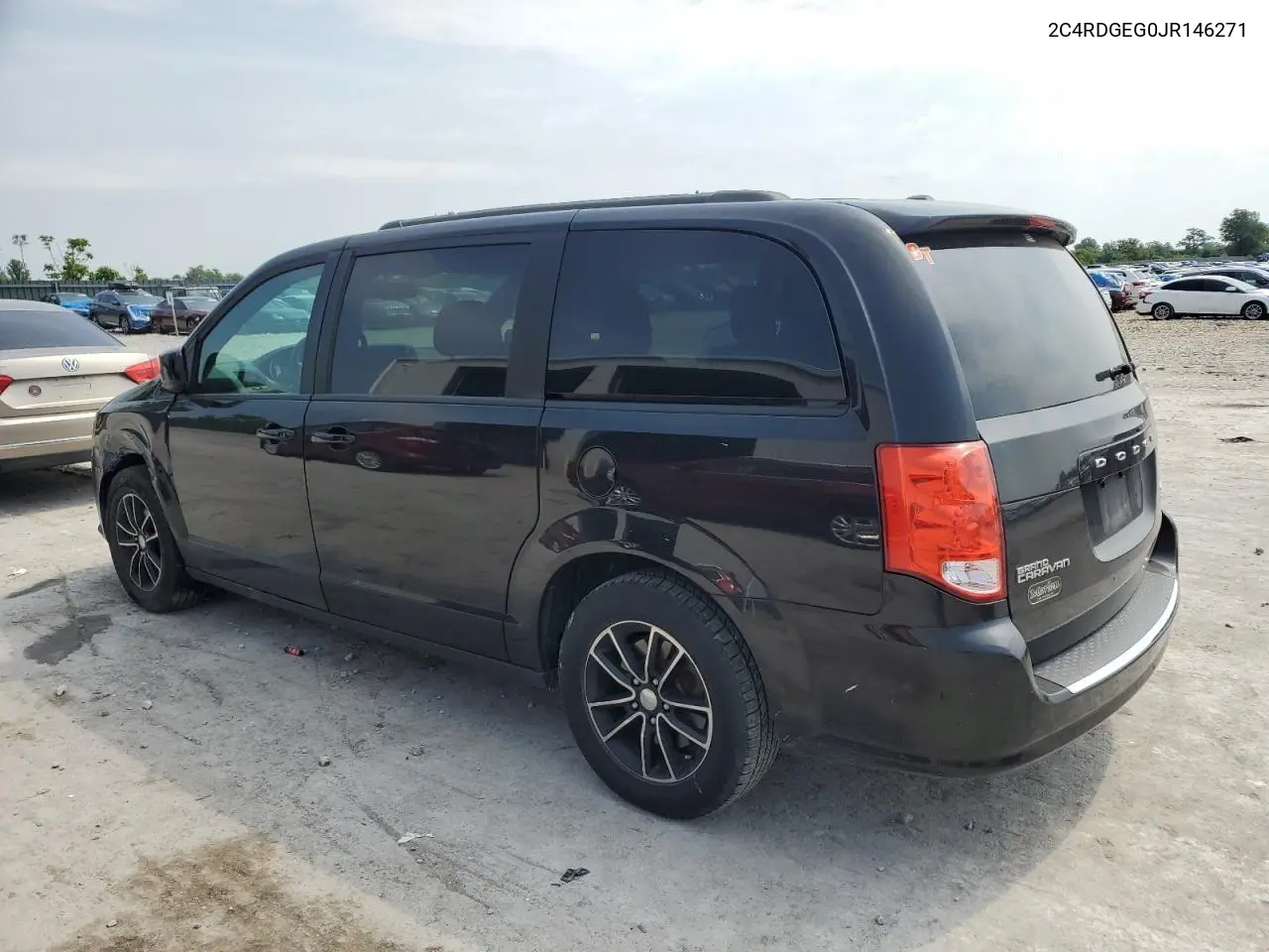 2018 Dodge Grand Caravan Gt VIN: 2C4RDGEG0JR146271 Lot: 56745465