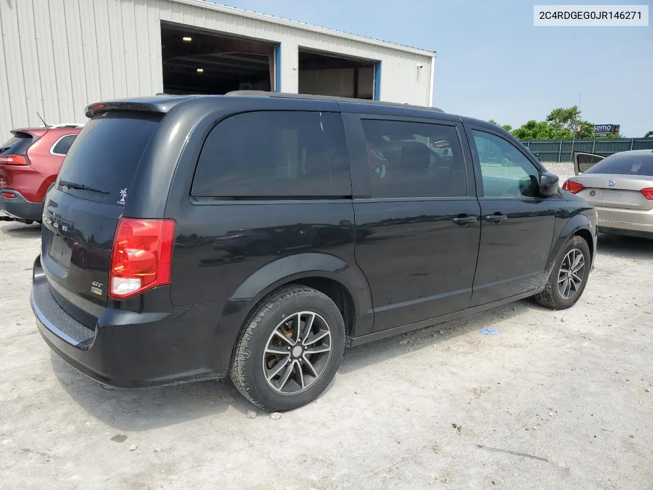 2018 Dodge Grand Caravan Gt VIN: 2C4RDGEG0JR146271 Lot: 56745465