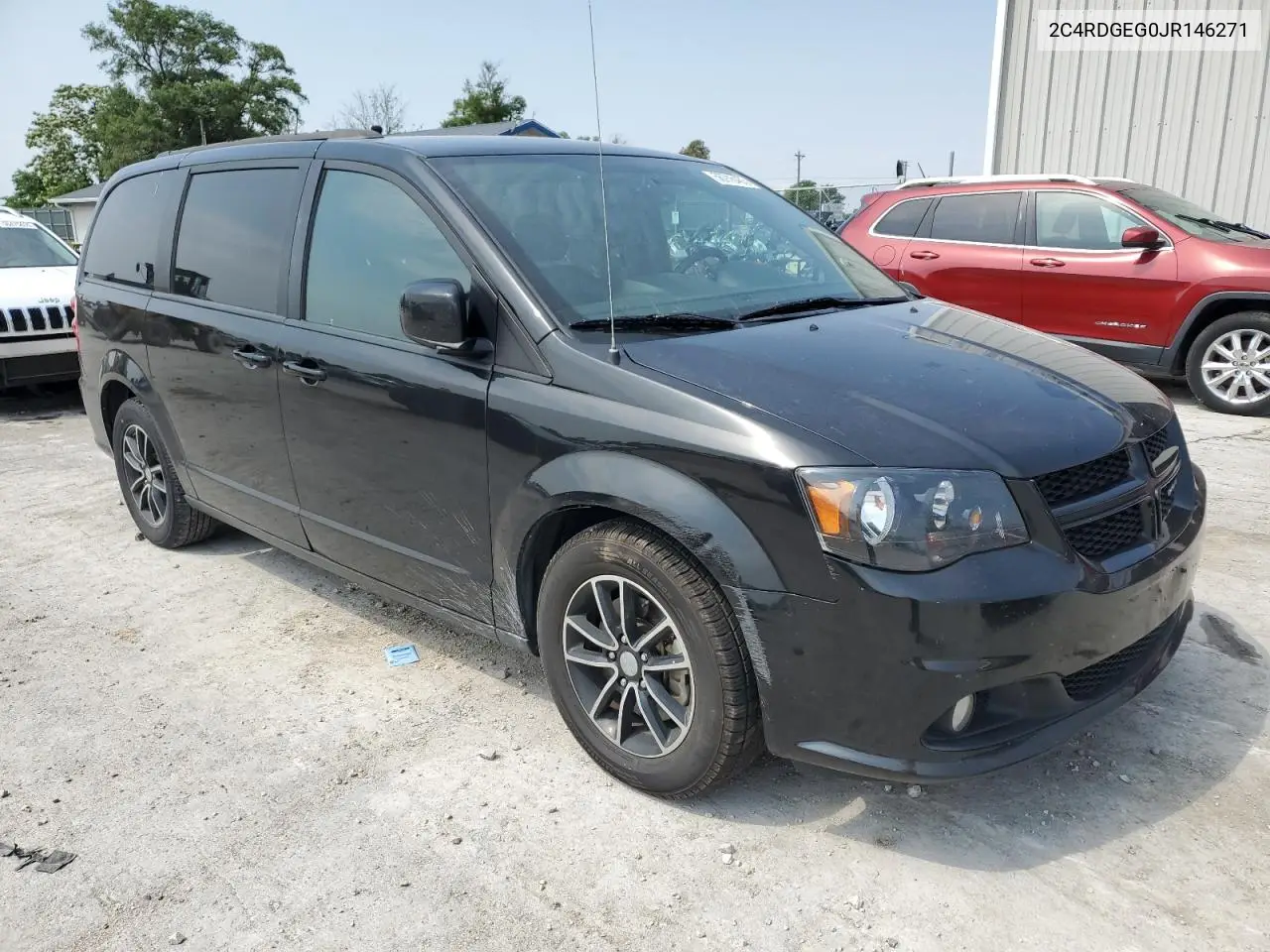 2018 Dodge Grand Caravan Gt VIN: 2C4RDGEG0JR146271 Lot: 56745465
