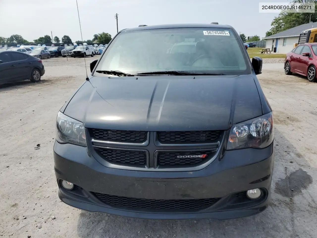 2018 Dodge Grand Caravan Gt VIN: 2C4RDGEG0JR146271 Lot: 56745465